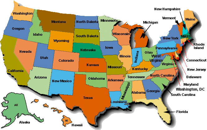 US Distributor Map